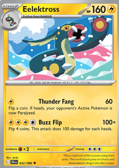 #032 Eelektross Black Bolt