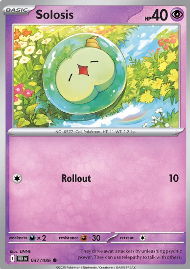 #037 Solosis Black Bolt