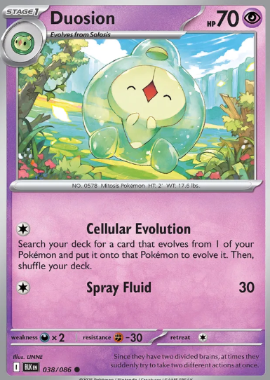 #038 Duosion Black Bolt