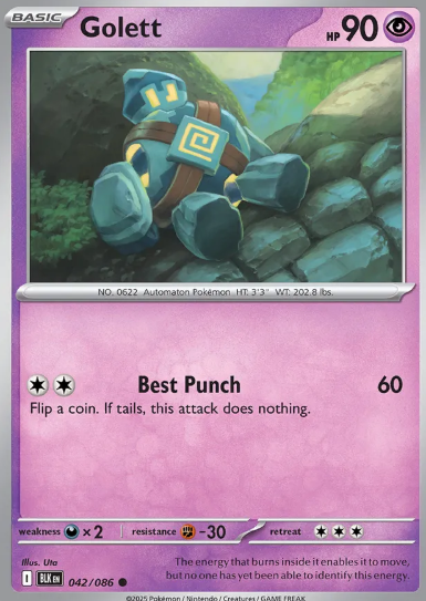 #042 Golett Black Bolt