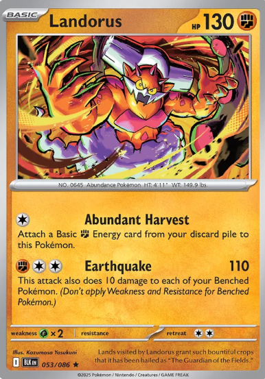 #053 Landorus Black Bolt