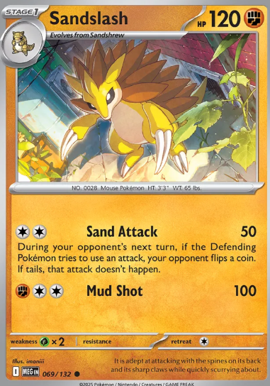 #069 Sandslash Mega Evolution