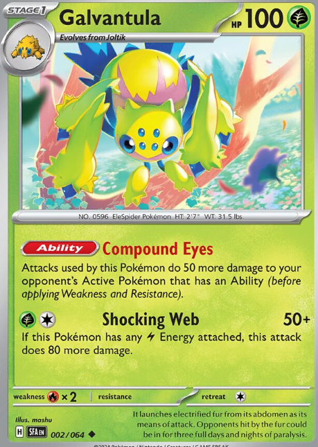 #002 Galvantula  Shrouded Fable