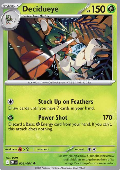 #005 Decidueye Shrouded Fable