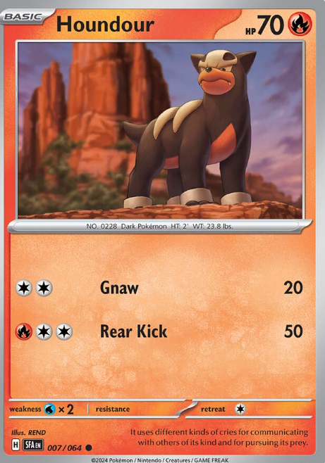 #007 Houndour Shrouded Fable