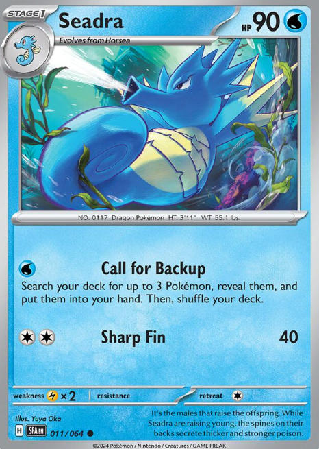 #011 Seadra  Shrouded Fable