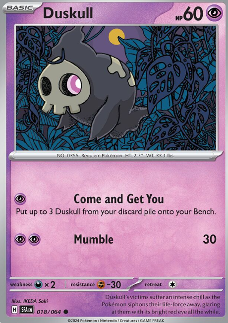 #018 Duskull Shrouded Fable