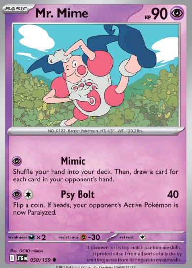 #058 Mr. Mime Journey Together