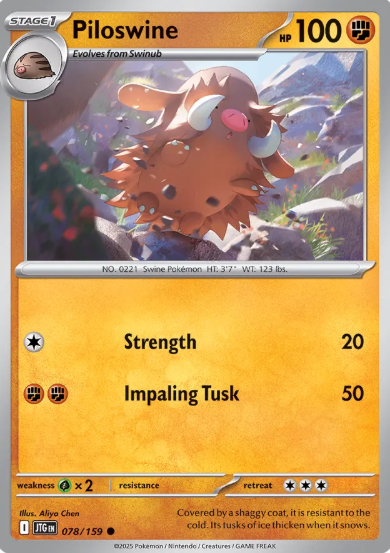 #078 Piloswine Journey Together