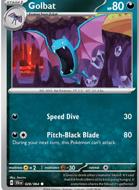 #028 Golbat Shrouded Fable