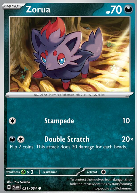 #031 Zorua Shrouded Fable