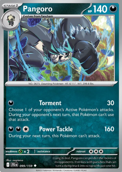 #099 Pangoro Journey Together