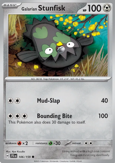 #106 Galarian Stunfisk Journey Together