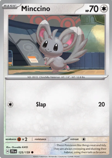 #125 Minccino Journey Together