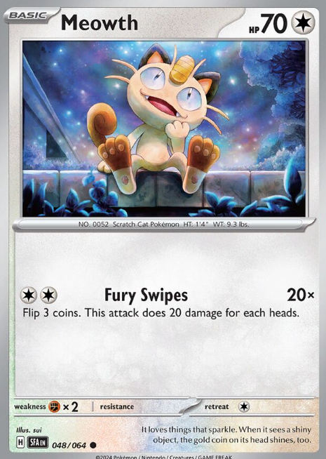 #048 Meowth Shrouded Fable