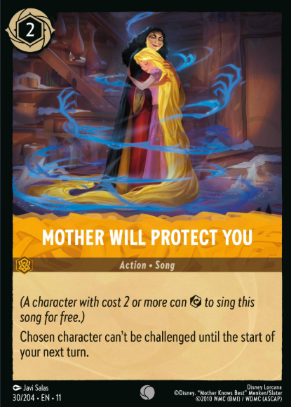 #030 Mother Will Protect You - Disney Lorcana Winterspell