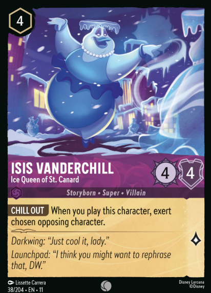 #038 Isis Vanderchill - Disney Lorcana Winterspell