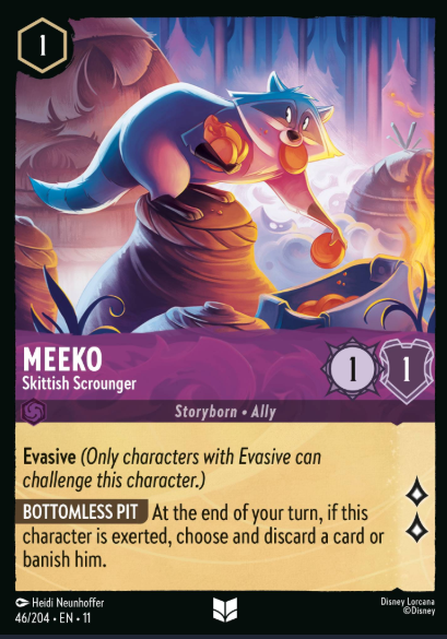 #046 Meeko - Disney Lorcana Winterspell