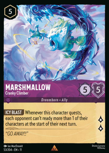 #053 Marshmallow - Disney Lorcana Winterspell