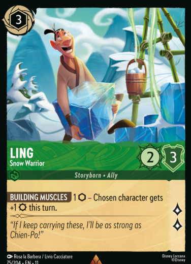 #075 Ling - Disney Lorcana Winterspell