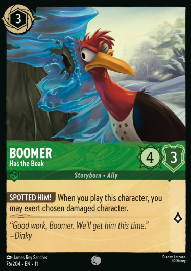 #076 Boomer - Disney Lorcana Winterspell