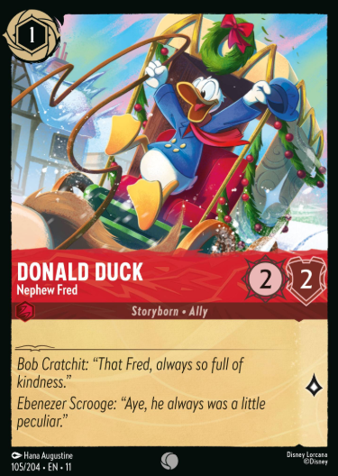 #105 Donald Duck - Disney Lorcana Winterspell