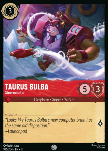 #106 Taurus Bulba - Disney Lorcana Winterspell