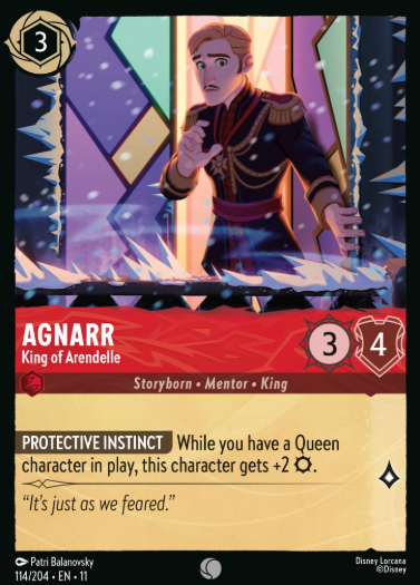 #114 Agnarr - Disney Lorcana Winterspell