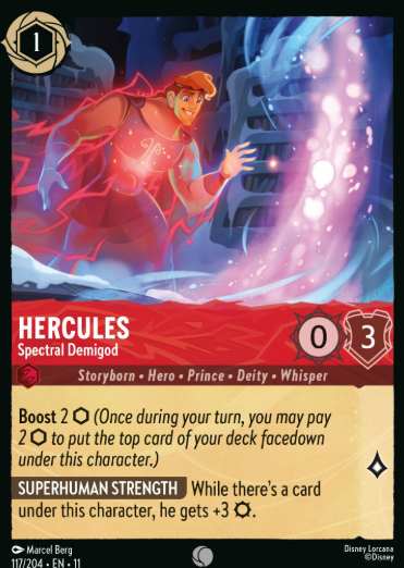 #117 Hercules - Disney Lorcana Winterspell
