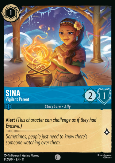 #142 Sina - Disney Lorcana Winterspell