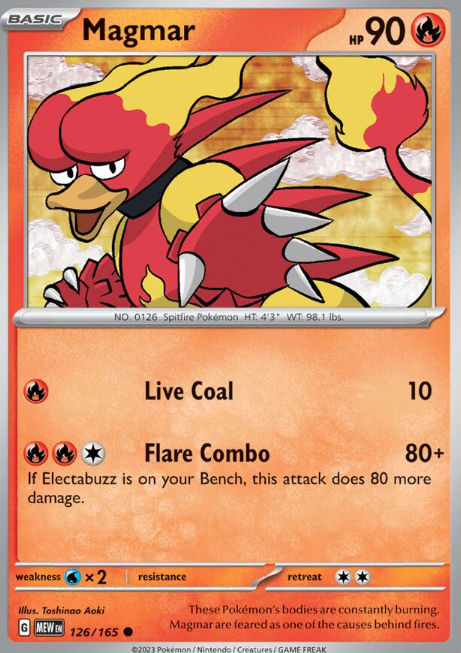 #126 Magmar 151