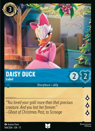 #144 Daisy Duck - Disney Lorcana Winterspell