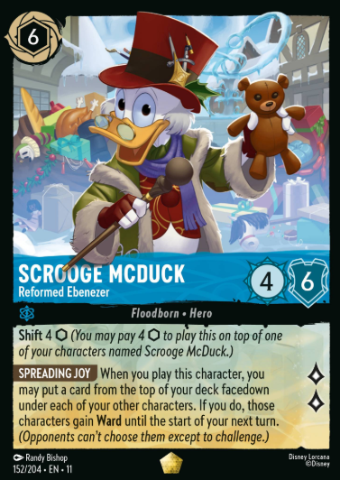 #152 Scrooge McDuck - Disney Lorcana Winterspell