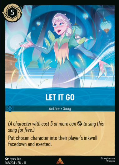 #163 Let it Go - Disney Lorcana Winterspell