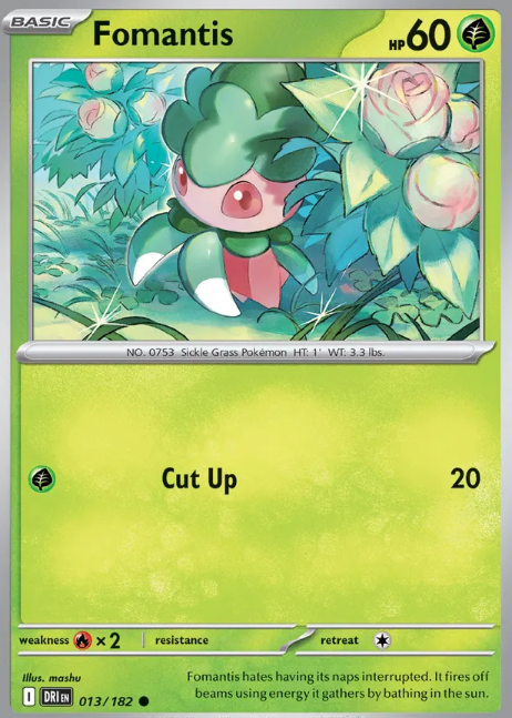 #013 Fomantis Destined Rivals