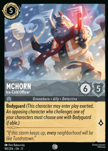 #181 McHorn - Disney Lorcana Winterspell
