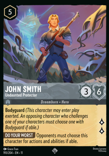 #193 John Smith - Disney Lorcana Winterspell
