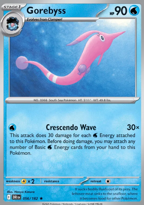 #056 Gorebyss Destined Rivals