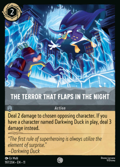 #197 The Terror That Flaps in the Night - Disney Lorcana Winterspell