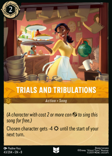 #043 Trials and Tribulations - Disney Lorcana Reign of Jafar