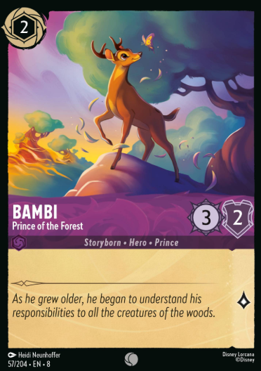 #057 Bambi - Disney Lorcana Reign of Jafar