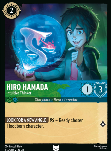 #106 Hiro Hamada - Disney Lorcana Reign of Jafar