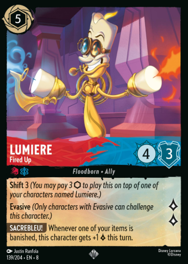 #139 Lumiere - Disney Lorcana Reign of Jafar
