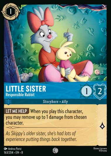 #163 Little Sister - Disney Lorcana Reign of Jafar