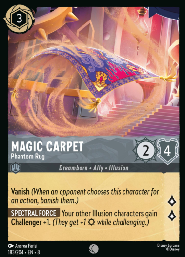 #183 Magic Carpet - Disney Lorcana Reign of Jafar