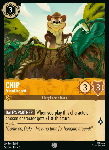 #006 Chip - Disney Lorcana Azurite Seas