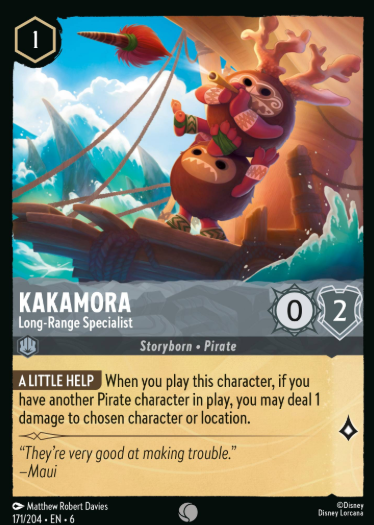 #171 Kakamora - Disney Lorcana Azurite Sea