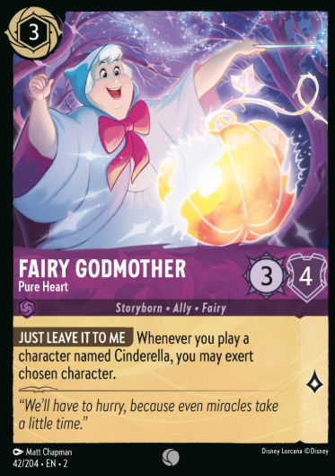 #042 Fairy Godmother - Disney Lorcana Rise of the Floodborn