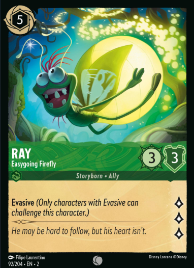 #092 Ray - Disney Lorcana Rise of the Floodborn