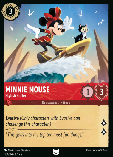 #113 Minnie Mouse - Disney Lorcana Rise of the Floodborn
